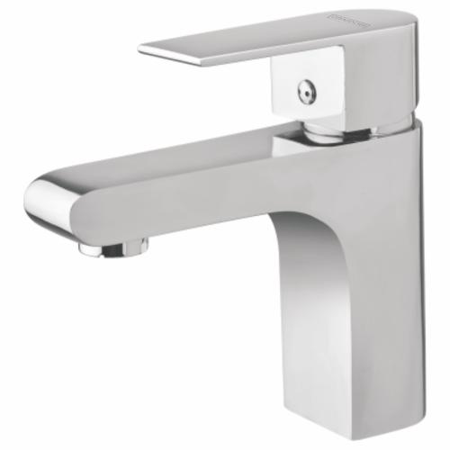 Single Lever Basin Mixer with 450mm Long SS Braided Hose Chrome